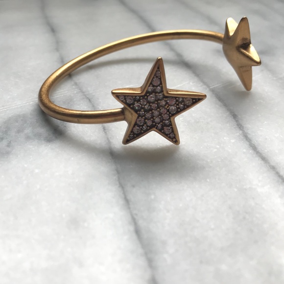 Jewelry - Rhinestone star cuff bracelet